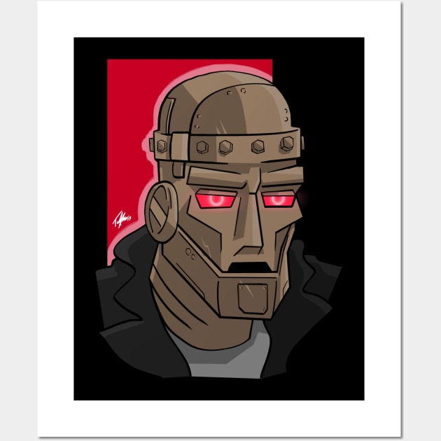 Robotman Wall Art by Tuckerjoneson13